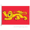 100% polyster 90 * 150CM Aquitaine banner Aquitaine flag